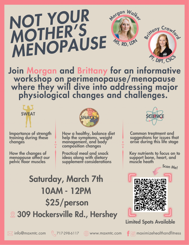 Menopause Workshop